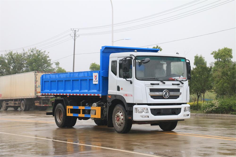 自卸式垃圾車(chē)-東風(fēng)國(guó)六自卸式垃圾車(chē)廠家價(jià)格